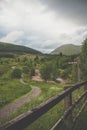 The Highland Way Walk in Tyndrum, Scotland