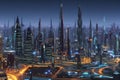 Futuristic Metropolis: A Glimpse of the City of Tomorrow with Generative AI
