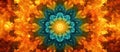 Kaleidoscopic Harmony: A Mesmerizing Display of Symmetry and Color