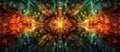 Kaleidoscopic Harmony: A Mesmerizing Display of Symmetry and Color