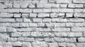 A stunning image of white brick wall may used as background. Royalty Free Stock Photo