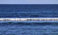 Stunning indian ocean waves at the beaches on the paradise island seychelles