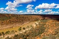 Stunning Kalbarri National Park with sandstone, vegetation and scenic gorge views in Western Australia