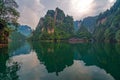 Stunning karst landscape of Baofeng Lake