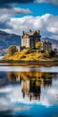 Stunning Lagoon Photo Of Eilean Donan Castle In Scotland
