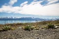 Stunning lake view in New Zealand Royalty Free Stock Photo