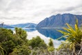 Stunning lake view in New Zealand Royalty Free Stock Photo