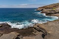 Stunning Lanai lookout vista on Oahu Royalty Free Stock Photo