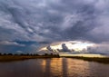 Stunning landcape at the Bwabwata-Nationalpark in northern Namibia