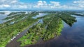 Stunning landscape of Amazon Forest at Amazonas State Brazil.