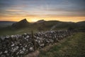 Stunning landscape of Chrome Hill and Parkhouse Hill