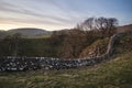 Stunning landscape of Chrome Hill and Parkhouse Hill in Peak Dis Royalty Free Stock Photo