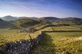 Stunning landscape of Chrome Hill and Parkhouse Hill in Peak Dis Royalty Free Stock Photo