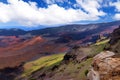 Stunning landscape of Haleakala volcano crater taken at Kalahaku overlook at Haleakala summit. Maui, Hawaii Royalty Free Stock Photo