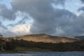 Stunning landscape image of countryside around Rydal Water in UK Lake District during Spring sunrise Royalty Free Stock Photo