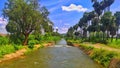 Stunning landscape image of a river in Madurai district Tamil Nadu, Imdia