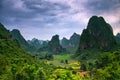 Stunning landscape - lost world in mountains