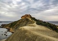 Stunning landscape of Maltese nature Qarraba between Gnejna bay and Ghajn tuffieha bay Riviera, Ta Lippija, Mgarr, Malta