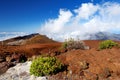 Stunning landscape view of Haleakala volcano area seen from the summit, Maui, Hawaii Royalty Free Stock Photo