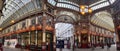 Stunning Leadenhall Market in the City of London Royalty Free Stock Photo