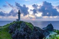 Stunning lighthouse in island of paradise