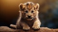 Stunning Lion Cub Wallpaper For Your Desktop