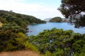 Stunning little Oke beach in Rawhiti Royalty Free Stock Photo