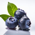 Stunning Macro Photography Of Water-drenched Blueberries