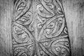 A Stunning Maori Wood Carving from New Zealand