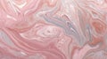 A stunning marble background in shades of pink and blue. Generative ai