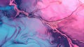 Beautiful pink and blue marble texture background with flowing patterns