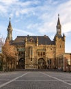 Stunning medieval Aachen Town Hall in NRW, Germany.
