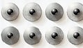 Stunning Metallic Metaballs Pattern A Fusion of Black Liquid Connected Circle Dots Creating a Vibrant and Sophisticated Visual