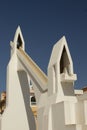 Modern Architecture Catholic Church Cross of Nuestra Senora del Carmen Our Lady of Carmen Corralejo Fuerteventutra Canary Islands