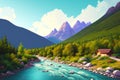 Stunning Mountain Landscape 021