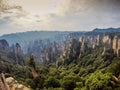 Stunning mountains Zhangjiajie