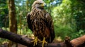 Stunning National Geographic Photo: Majestic Harpia Harpyja Eagle In Brazilian Zoo