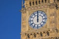The Clockface of the Elizabeth Tower in Westminster, London