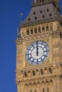 The Clockface of the Elizabeth Tower in Westminster, London