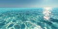 Stunning Ocean Surface Crystal Clear Water Texture Royalty Free Stock Photo
