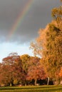 Stunning October afternoon with a British rainbow