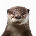 Stunning Otter Drawing With High-key Lighting - Uhd Image