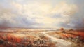 Neil Layton Canvas: Atmospheric Landscape Paintings With Autumn Sunshine