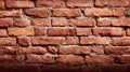 Stunning Panorama of Ancient Brick Wall Featuring Rows of Red Bricks and Unique Antique Patterns Royalty Free Stock Photo