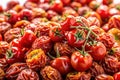 SunDried Cherry Tomatoes A Panoramic CloseUp Feast of Flavor and Health Benefits Studio Food Photography Royalty Free Stock Photo
