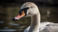 Stunning Passport Photo Of A Swan Captured With 50mm Lens