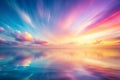 Stunning Pastel Color Gradient Panoramic Background A 4K Blurred Motion Abstract Design for Creative Projects Royalty Free Stock Photo