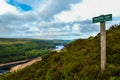 The stunning Peak District overlooking the beautiful Upper Derwent Valley, Peak District National Park