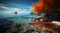 Atoll Autumn Splendor On Canon Eos-1d X Mark Iii