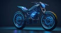 Glow Rider, The Ultimate Futuristic Bike - Generative AI